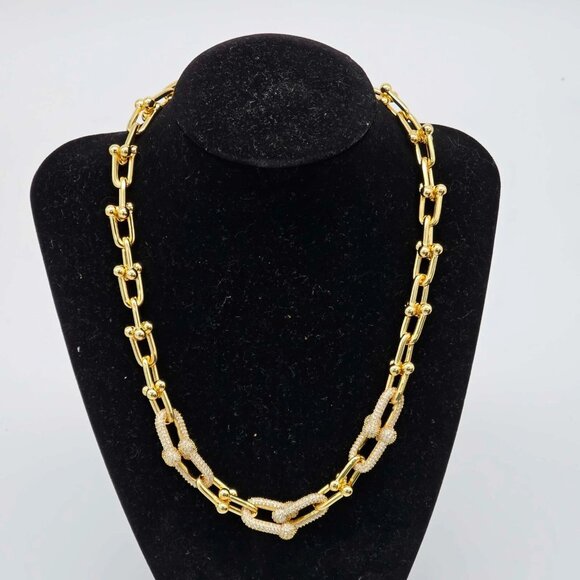 Authentic Louis Vuitton Lock&Key w/Unbranded925 Pure Silver/Gold Plated Necklace - Picture 12 of 13